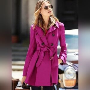 Small Vince Camuto Double Breasted Waterproof Trenchcoat